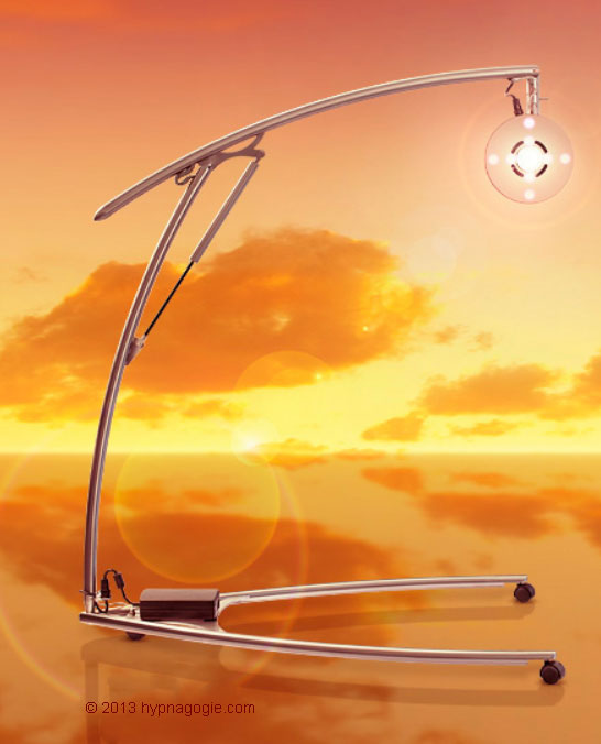 lampe Lucia N°03 luminothérapie lumière hypnagogique hypnose thérapie soin énergétique relaxation Ferney-Voltaire Pays de Gex